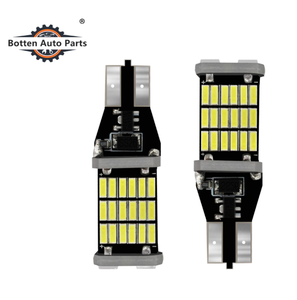 JSTAR T15 921 W16W 45SMD 4014 <span class=keywords><strong>LED</strong></span> <span class=keywords><strong>Feu</strong></span> Stop <span class=keywords><strong>Additionnel</strong></span> Auto CANBUS SANS ERREUR Feux <span class=keywords><strong>de</strong></span> <span class=keywords><strong>Recul</strong></span> Feux <span class=keywords><strong>de</strong></span> Jour DC12 Rouge - Product Image 2
