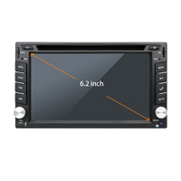 Pasokan pabrik mobil navigasi Built in 6.2 "Auto Radio Android 12 sistem mobil Autoplay MP5 2DIN Universal mobil seri DVD Player