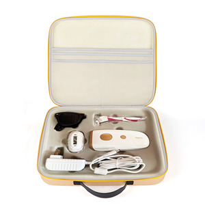 Boîte d'emballage personnalisée en EVA pour instrument de dépilatoire à la cire cristalline laser, étui de transport - Product Image 1