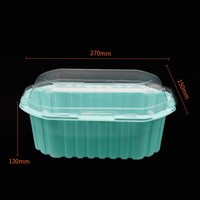 Boîte d'emballage de fruits en plastique de qualité alimentaire personnalisée PET blister légumes fraise raisin fruits