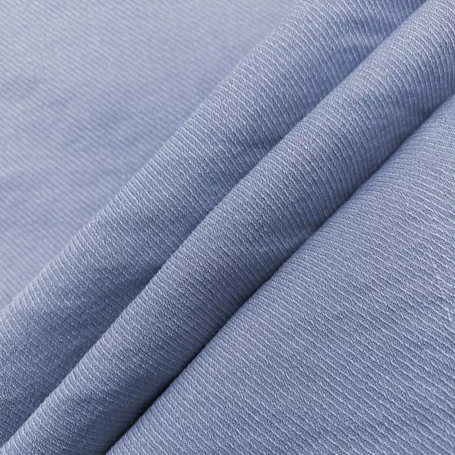 Fashion Spring Summer Lightweight Twill Rayon Polyester Nylon Blend Fabric for Clothing Dress Garments