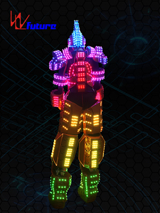 0138 Programmable Stilt Walker LED <strong>Costumes</strong> Robot Clothing LED Robot <strong>Costume</strong> Wireless Control Giant Robot <strong>Costumes</strong> <strong>Rave</strong> Clothes - Product Image 2