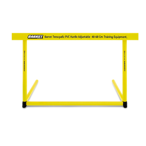 Valla telescópica de PVC Barret, ajustable de 40 a 60 cm, equipo de entrenamiento - Product Image 2