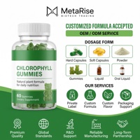 Gummies de Chlorophylle pour Adultes, 120 Unités, Chlorophylline de Sodium et de Cuivre, Complément Alimentaire pour la Digestion et l'Immunité, Certifié Halal/Kosher