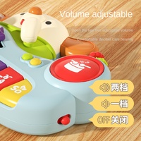 Clavier électronique multifonctionnel Zhiqu, instrument de musique jouet avec 5 gammes pour enfants unisexes, en plastique ABS