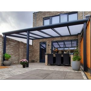 Auvent <span class=keywords><strong>de</strong></span> voiture populaire européen, abri, couverture <span class=keywords><strong>de</strong></span> patio, auvents <span class=keywords><strong>de</strong></span> <span class=keywords><strong>terrasse</strong></span> avec système <span class=keywords><strong>de</strong></span> porte coulissante en aluminium, résistant au vent, 15 ans - Product Image 2