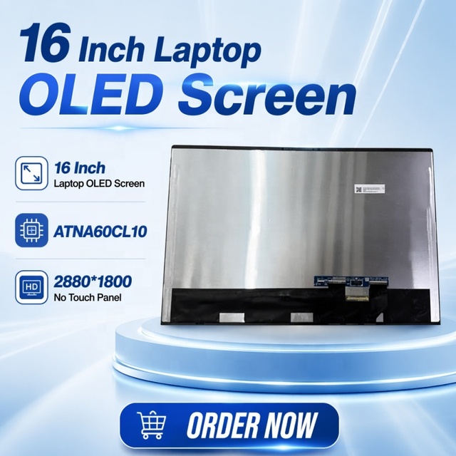 New 16 Inch ATNA60CL10 Laptop OLED Screen for Zenbook S 16 UM5606WA UM5606 2880*1800 No Touch Display Panel