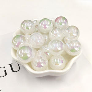 16MM nuevas cuentas acrílicas con agujero colgante multicolor para DIY Material hecho a mano pulsera CADENA DE TELÉFONO MÓVIL fabricación de joyas - Product Image 3