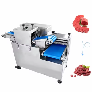 Máquina Cortadora de Carne Fresca Comercial, Máquina para Cortar Carne en Cubos para Carne de Res, Pollo, Pescado, Rebanadora de Carne Fresca - Product Image 2