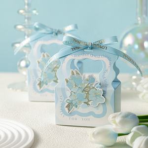 Grosir liburan dan pernikahan portabel bungkus permen kotak bunga dekorasi kotak hadiah - Product Image 2