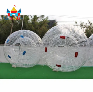 ลูกบอลซอร์บเป่าลมใส PVC/TPU ขนาดเท่าคน ลูกบอลแฮมสเตอร์ ลูกบอลน้ำ ราคาโรงงาน - Product Image 5