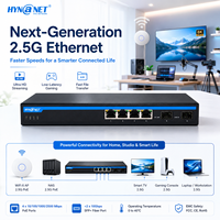 Commutateurs réseau S4006-4P 10 pouces 8 ports 2.5G PoE avec 2 ports SFP+ 10G en liaison montante Shenzhen Hinet Technology Ltd