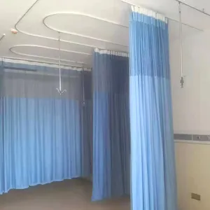 病院カーテン100% ポリエステル医療病院仕切りカーテン工場カスタマイズ