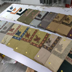 Шерстяной шарф Yemeni, саудовская вышивка, Кашмир, шемаг, Исламская вышивка, 50-дюймовый шарф, Оман, кеффия, тюрбан, мусульманские шали, мужские хиджаб - Product Image 6