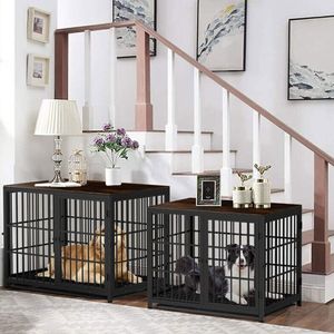 Çok kapılı kalın köpek sandık ev kapalı evcil hayvan kafesi dört mevsim evrensel köpek kulübesi - Product Image 4