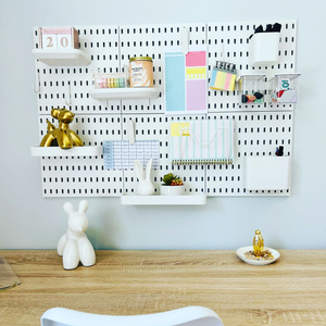 Étagère murale en plastique pour salle de bain et cuisine, fabrication chinoise, organisateur mural, étagère de rangement - Product Image 2