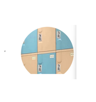 YH1208 casier de gymnastique en métal 4 cadrans conteneurs mécaniques intelligents tiroir principal meubles combinaison d'armoire de porte numérique à 4 chiffres
