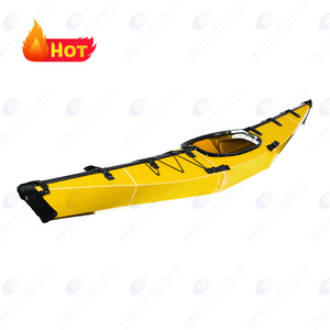 <span class=keywords><strong>Kayak</strong></span> <span class=keywords><strong>Plegable</strong></span> Individual de 390 cm a <span class=keywords><strong>Precio</strong></span> de Fábrica, <span class=keywords><strong>Kayak</strong></span> <span class=keywords><strong>Plegable</strong></span> para Mar con Asiento y Bolsa - Product Image 1
