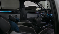 Kit d'accessoires d'éclairage LED intérieur dynamique pour VW T-ROC 2018-2022 avec contrôle par écran