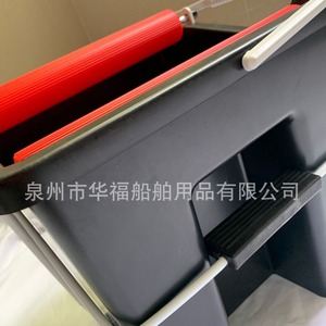Seau à serpillière marin HF174280 avec essoreuse à pédale, outil de nettoyage sans rinçage pour usage nautique - Product Image 3