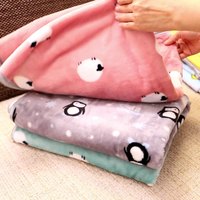 Hiver Doux Chaud Fausse Fourrure Chien Chat Tapis Imprimé Chiot Couvertures Serviette de Bain pour Petits Moyens Grands Chiens Chats