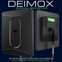 ALIENTECH DEIMOX Amplificateur de signal d'antenne Amplificateur d'extension de portée 915MHz 1.2G 2.4G 5.2G 5.8G Télécommande pour drones AUTEL FPV