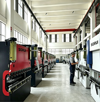 Presse plieuse CNC SRP 4020 SORUI 400KN 2000mm entièrement automatique synchronisée à servomoteur, contrôlée par PLC, à économie d'énergie, pour acier inoxydable