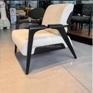 Chaise longue moderne Hôtel design Salon <span class=keywords><strong>Fauteuil</strong></span> <span class=keywords><strong>Fly</strong></span> en bois simple - Product Image 3