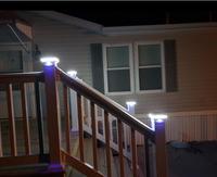 Lampe solaire LED extérieure étanche IP65 pour poteau de jardin, batterie Li-ion, détecteur de mouvement, éclairage constant 6000K pour toute la nuit