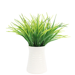 Semis d'herbe artificielle Tainen, verdure en plastique pour décoration de mariage, accessoires extérieurs, photographie - Product Image 4