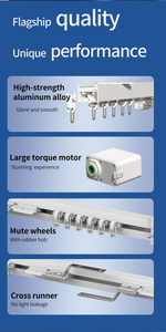 4.2MスマートカーテンモーターTuya Wifi/<span class=keywords><strong>zigbee</strong></span>/Ewlink/MatterトラックキットAmazon Alexa/Googleアシスタント付きホームおよびオフィス用 - Product Image 4