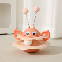 Jouet interactif pour chat en gros : Balle abeille à bascule, jouet intelligent d'entraînement pour animaux de compagnie, fournitures pour chats