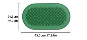 Ramah lingkungan pola padat silikon makanan lambat mangkuk hewan peliharaan dengan anti-buku tempel tikar untuk kucing anak anjing - Product Image 4