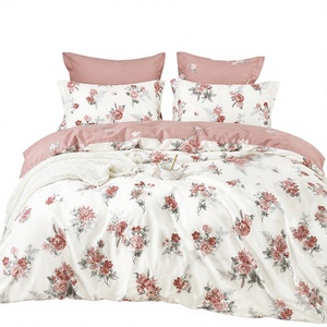 Parure de lit romantique motif rose en coton, 3 pièces, livraison directe UE, stock Pologne - Product Image 1