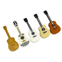 Kit de construction de petites pièces pour instruments de musique : Piano, batterie, guitare, saxophone, modèle de scène avec prise audio