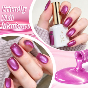 Esmalte de Uñas Magnético Transparente HEMA/TPO/TMPTA, Esmalte de Gel Magnético Ojo de Gato Súper Brillante, Tendencia Primavera-Verano - Product Image 5