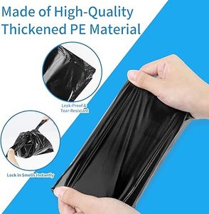 Bolsas Desechables para Mujeres Huamaohengchun, Bolsas Sanitarias con Asas para Productos Femeninos, Bolsas para la Higiene Menstrual, 200 Unidades - Product Image 4