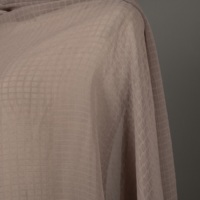 Tissu d'écharpe en satin à rayures écossaises GH, 100 % polyester, respirant, antistatique, directement de l'usine, pour les tenues quotidiennes des femmes