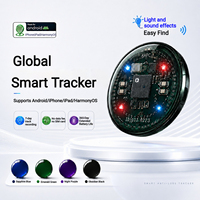 Bracelet GPS intelligent pour enfants avec connexion API, lumière LED colorée, batterie au lithium, compatible Android+IOS, sangle anti-perte et étui de protection