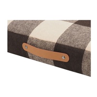 Peppy Buddies Cama Lavable para Perro, Cajón de Tartán de Lujo, Cama Mullida y Cómoda para Perrera, Almohadilla para Perros Grandes, Jumbo, Medianos y Pequeños