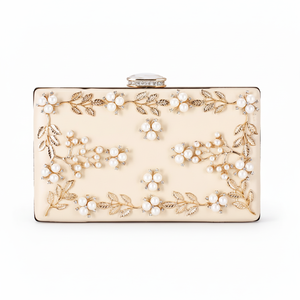 Nuevo bolso plisado blanco nube hecho a mano, bolso bandolera con cadena, bolso de noche elegante de estilo francés adornado con - Product Image 1