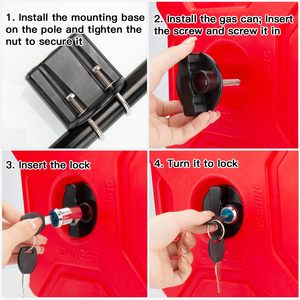 <span class=keywords><strong>20</strong></span> ans d'expérience Réservoir de carburant 5L Bidons d'essence Barils ATV Can Oil Spare Container Anti-Static Jerrycan Fuel Tank - Product Image 2