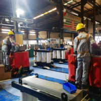 Transformateur triphasé en résine moulée pour intérieur 2500 kVA SCB13 10 kV/400 V ignifuge pour sous-station de bâtiment commercial