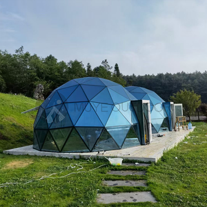 Tente d'hôtel Dôme en verre ovale Dôme en verre nid d'abeille en bois <span class=keywords><strong>Maison</strong></span> de glamping <span class=keywords><strong>à</strong></span> <span class=keywords><strong>vendre</strong></span> - Product Image 5