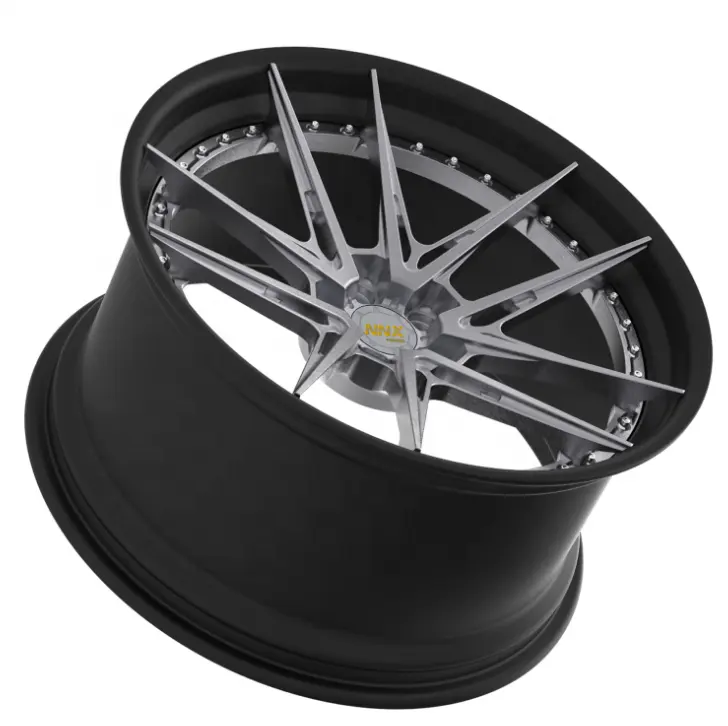 Professional 19 20 21 22 23 Inch 2 Piece Light Weight Designed Custom Forged Wheels 6061-t6 Aviation Aluminum Wheel Rim