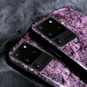 Ốp Silicon Mềm Nhũ Vàng Kim Cẩm Thạch, Ốp Cho Samsung Galaxy S20 Ultra S10E S9 S8 <span class=keywords><strong>Note</strong></span> 8 9 <span class=keywords><strong>10</strong></span> Plus A10 A20 A30 A40 A50 A70 A51 - Product Image 4