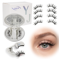 Applicateur de cils magnétiques doux, légers, résistants à l'eau et durables, sans colle, réutilisables, imperméables, courbure CC, CPNP