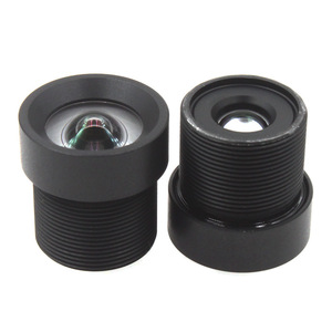 Objectif M12 3G2P 3,6 mm de distance focale, ouverture 2,0, sans distorsion, JSD3920, reconnaissance faciale, vidéoconférence - Product Image 1