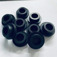 Bouchon en caoutchouc pour tube haute température avec trous, bouchon à petits trous, bouchons coniques transparents, bouchons en silicone pour trous