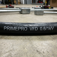 Câble d'alimentation souple blindé PrimePro VFD 0,6 kV pour systèmes de commande de moteurs, classe ignifuge